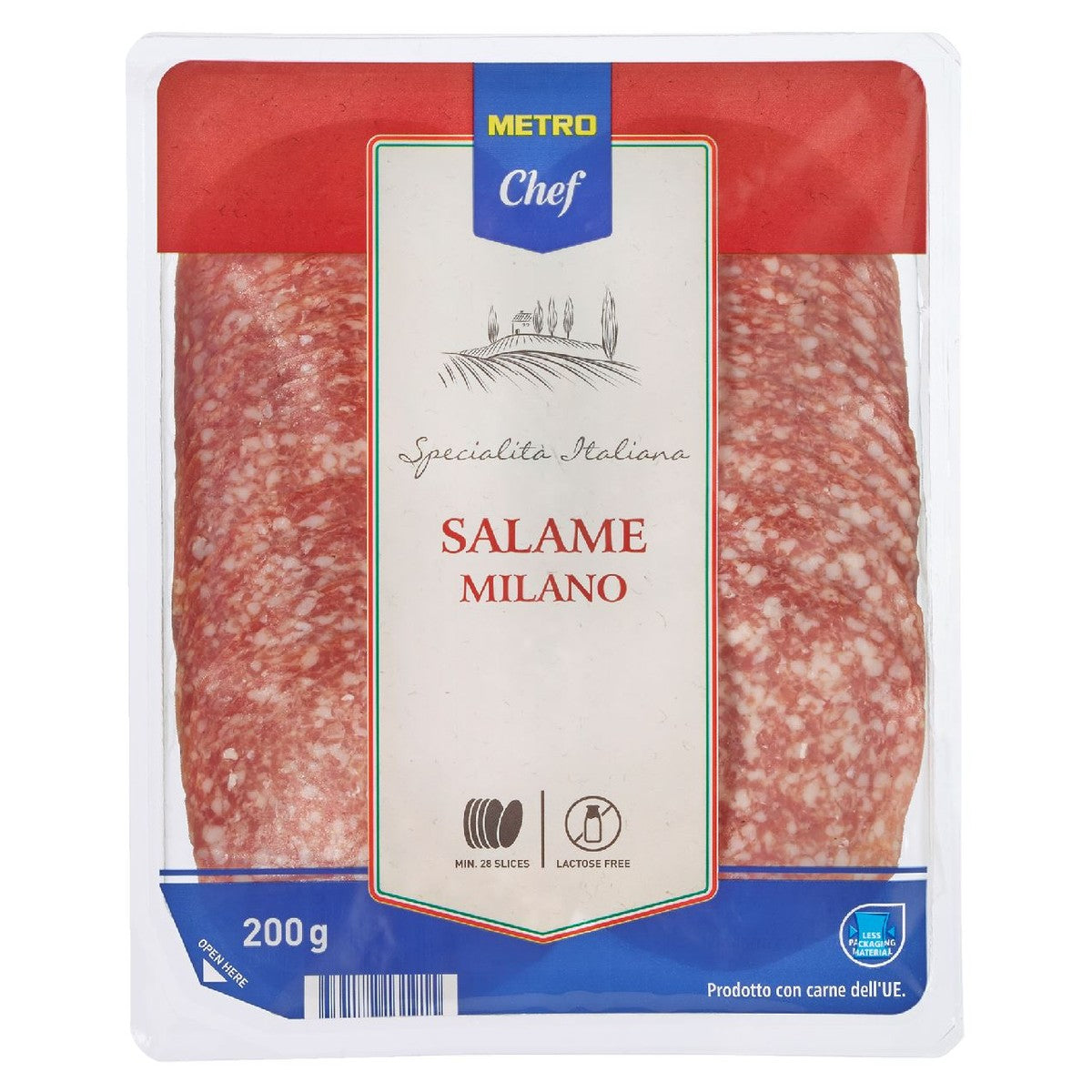 Salami Milano sliced ​​200 g