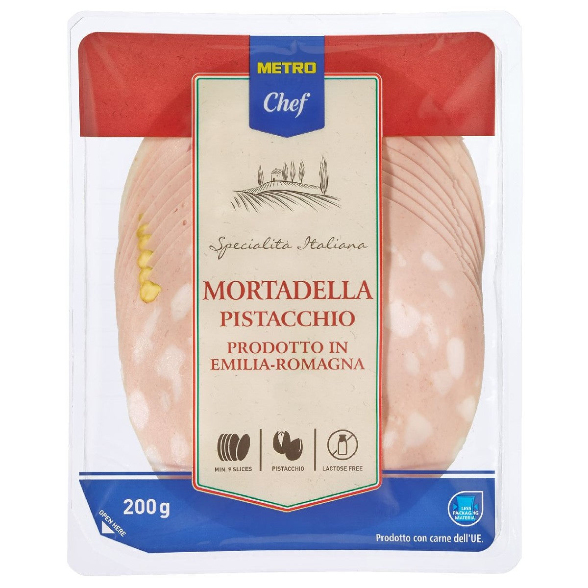 Mortadella sliced ​​200 g