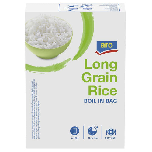 aro Long Grain Rice 4 x 125 g