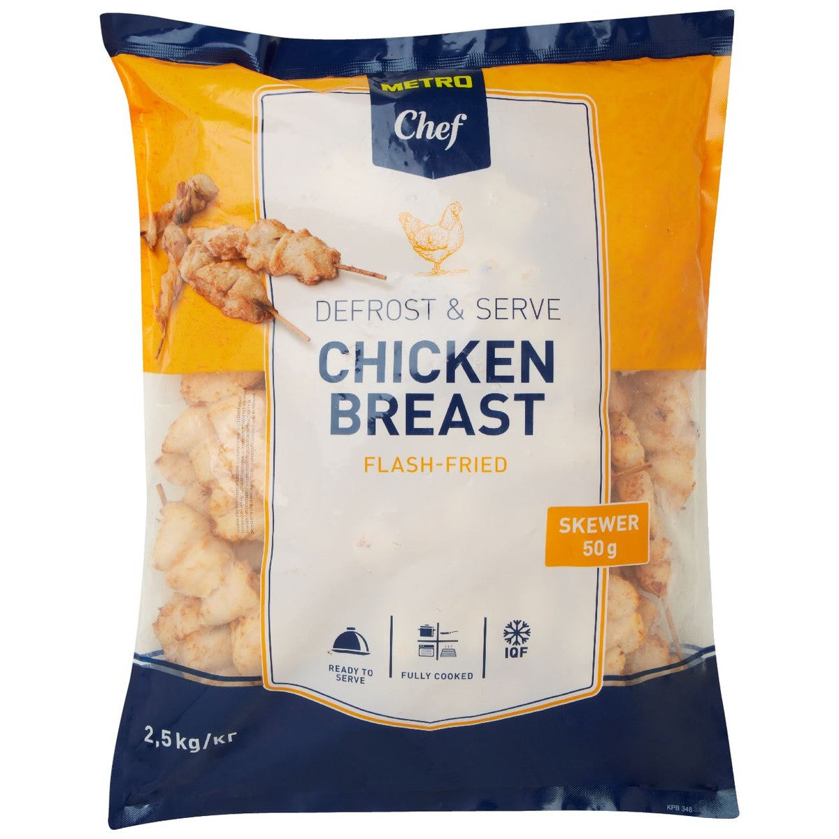 Chicken skewer 50 g 2.5 kg