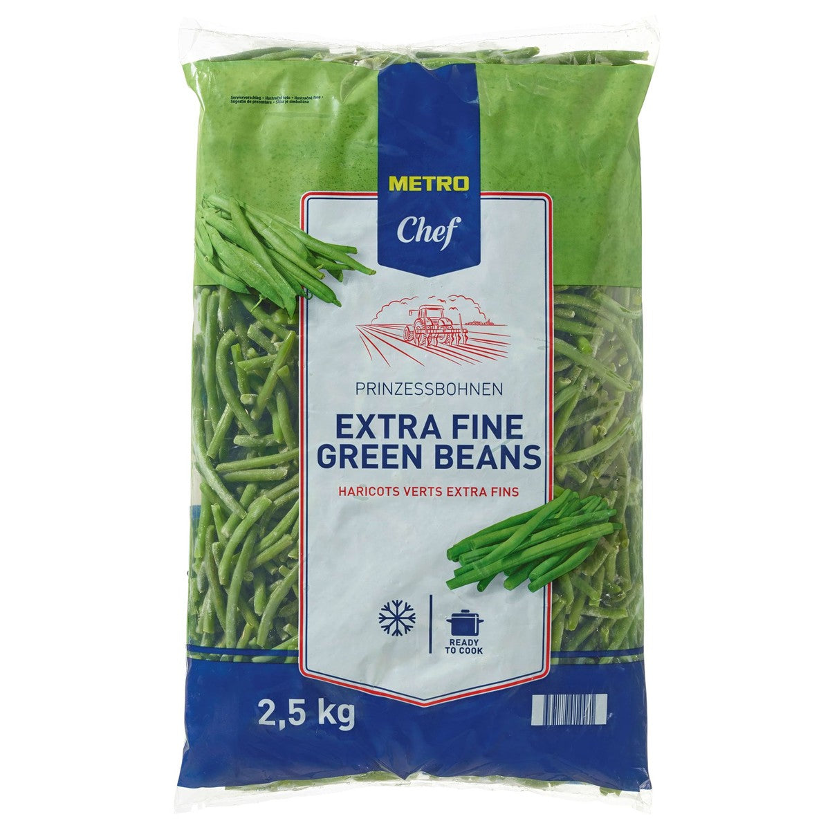 Haricot Verts extra fine 2.5 kg