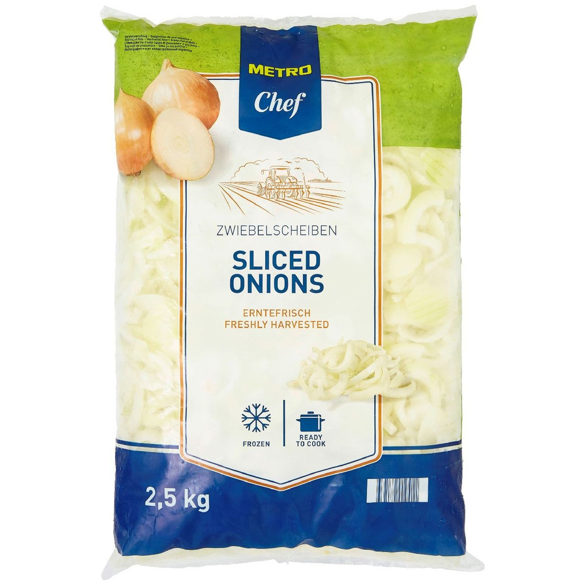 Onion slices 2.5 kg