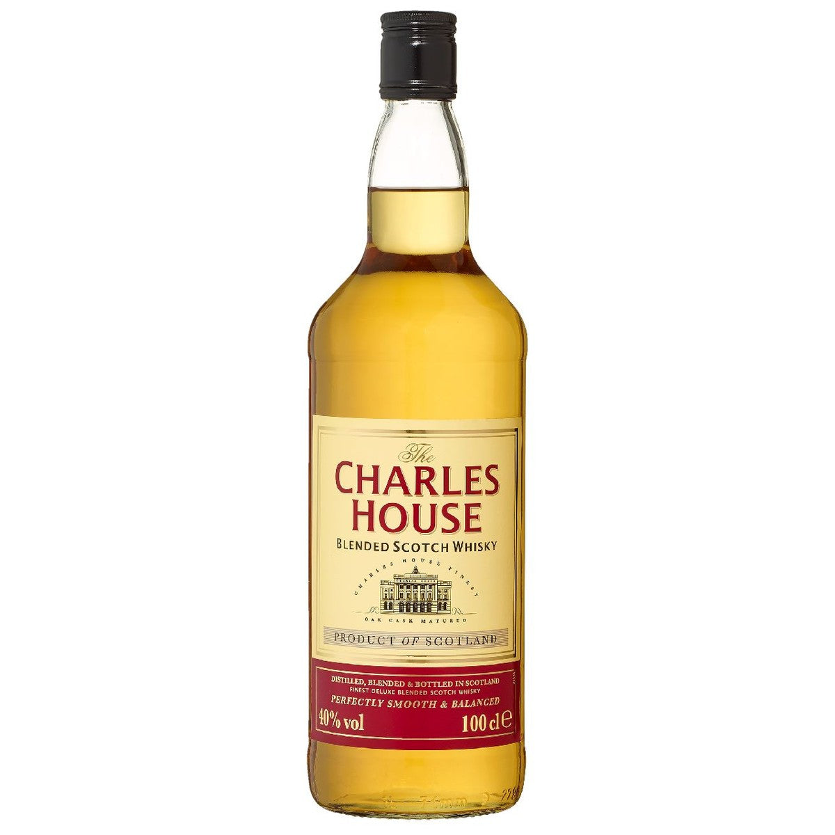 The CHARLES HOUSE Blended Scotch Whiskey 3Y 40% 1 l