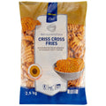 Criss Cross Fries 2.5 kg