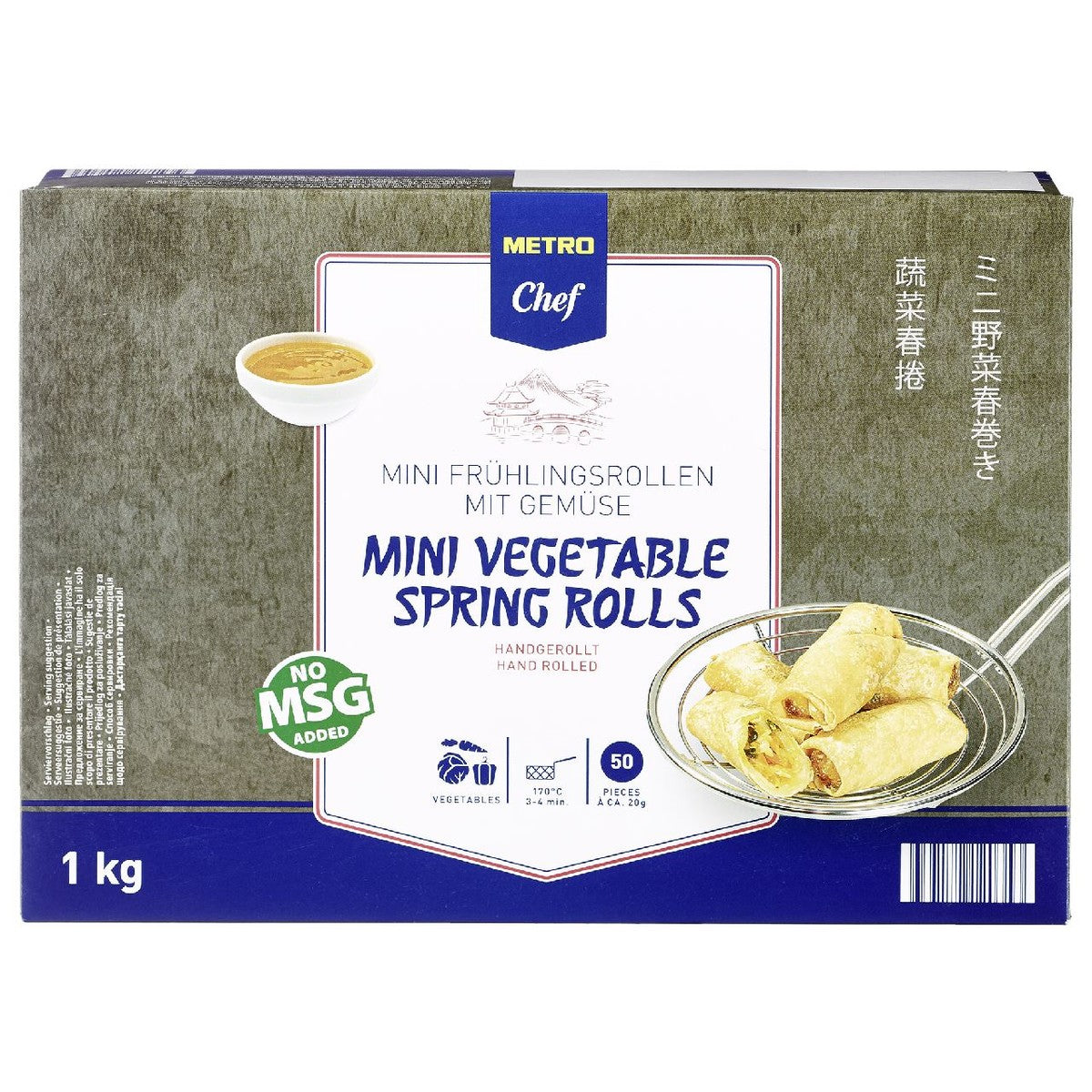 Mini Spring Roll Vegetable 1 kg