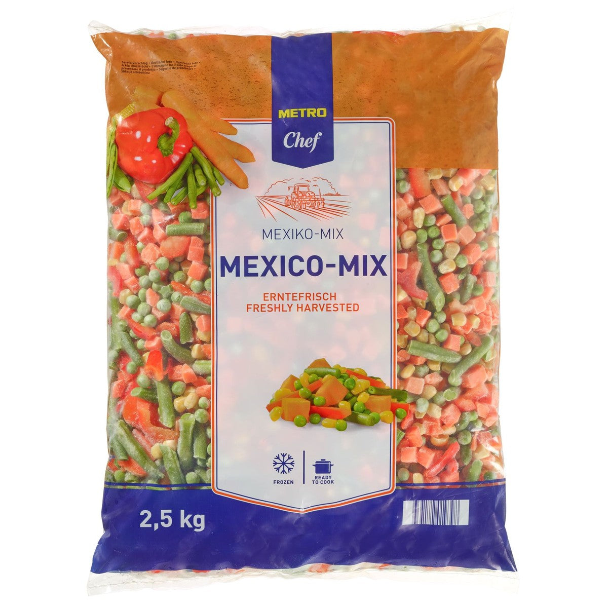 Mexican vegetable mix 2.5 kg