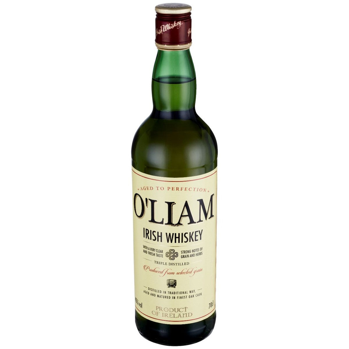 O'LIAM Irish Blended Whiskey 70 cl 40%