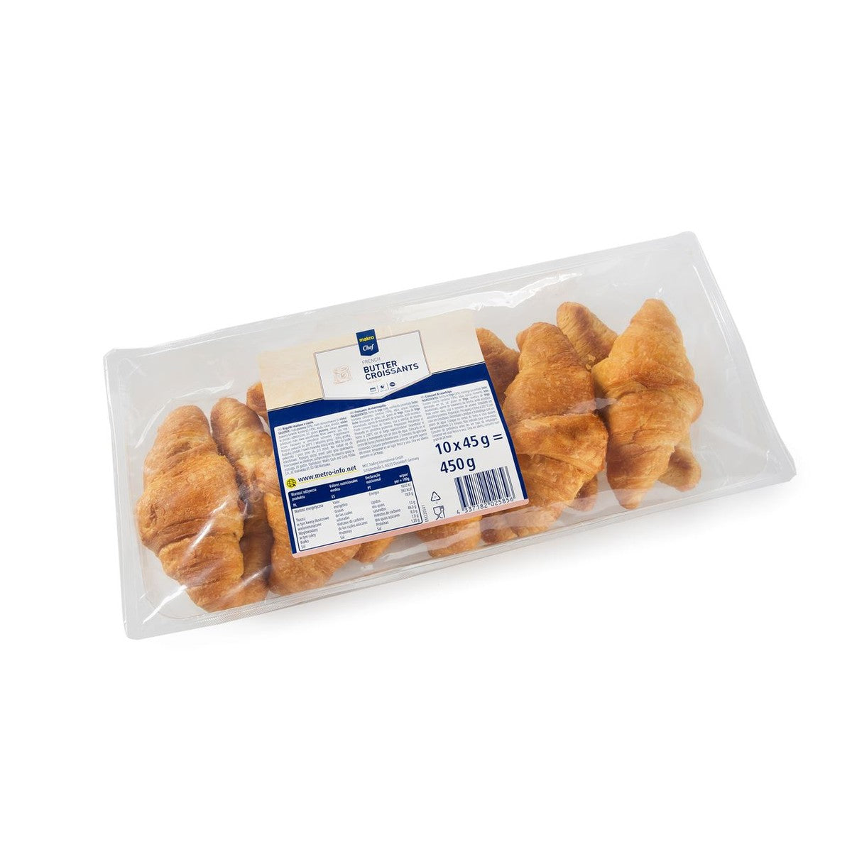 Butter croissants 10 x 45 g