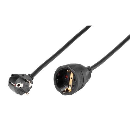 aro Extension cord 5 meters black