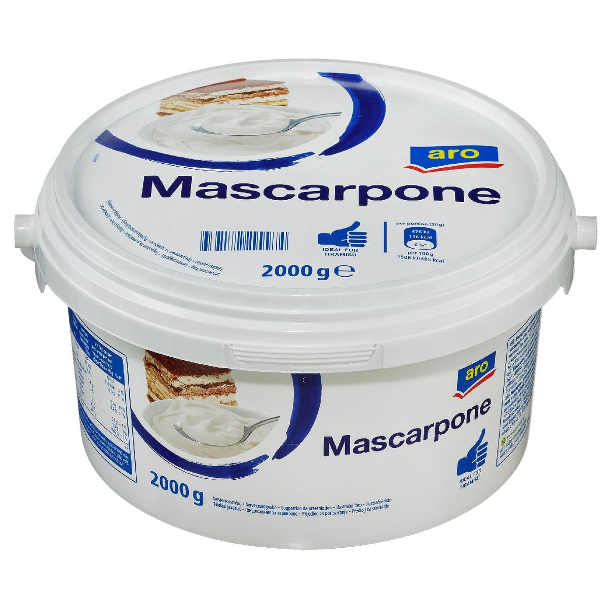 aro Mascarpone Bucket 2 kg