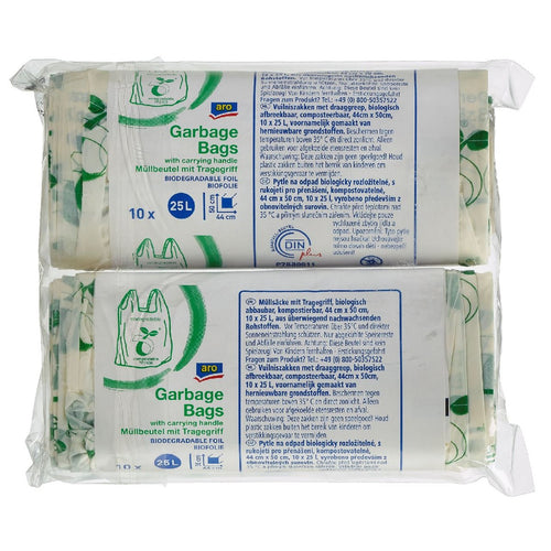 aro Garbage bags Bio 25 l 10 pieces 2 rolls