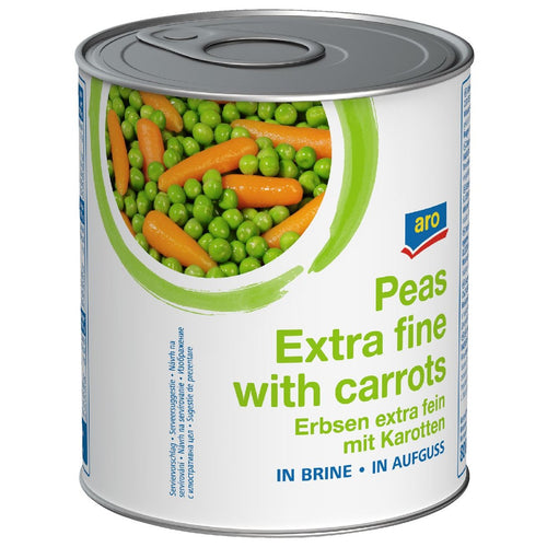 aro Peas and Carrot 800 g