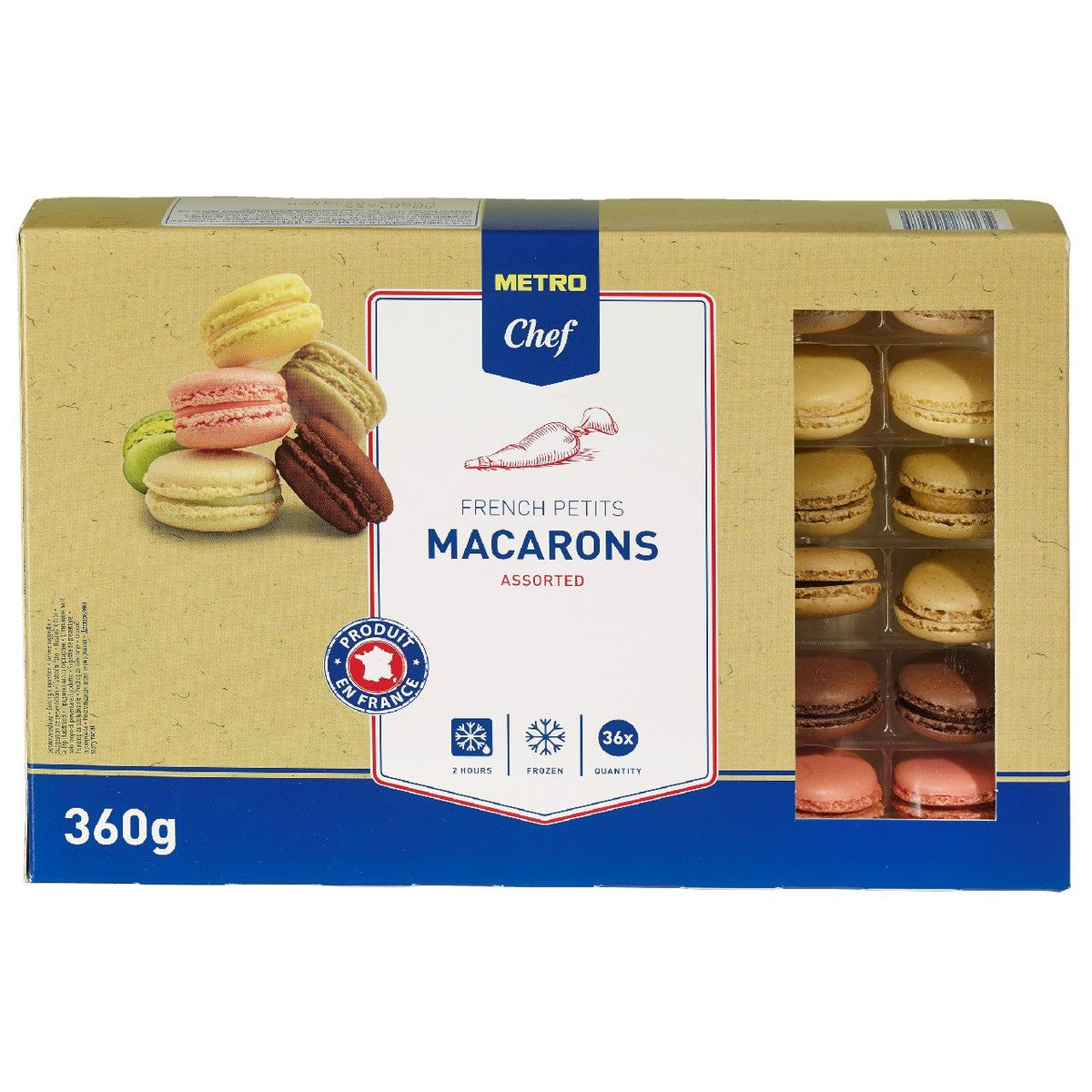 Macarons 36 x 10 g
