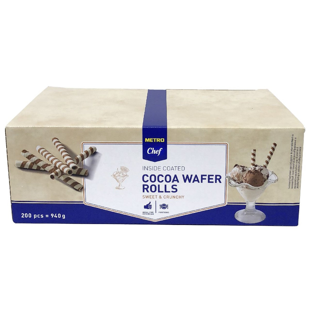 Ice Cream Waffles Choco-Rol 200 pieces 940 g