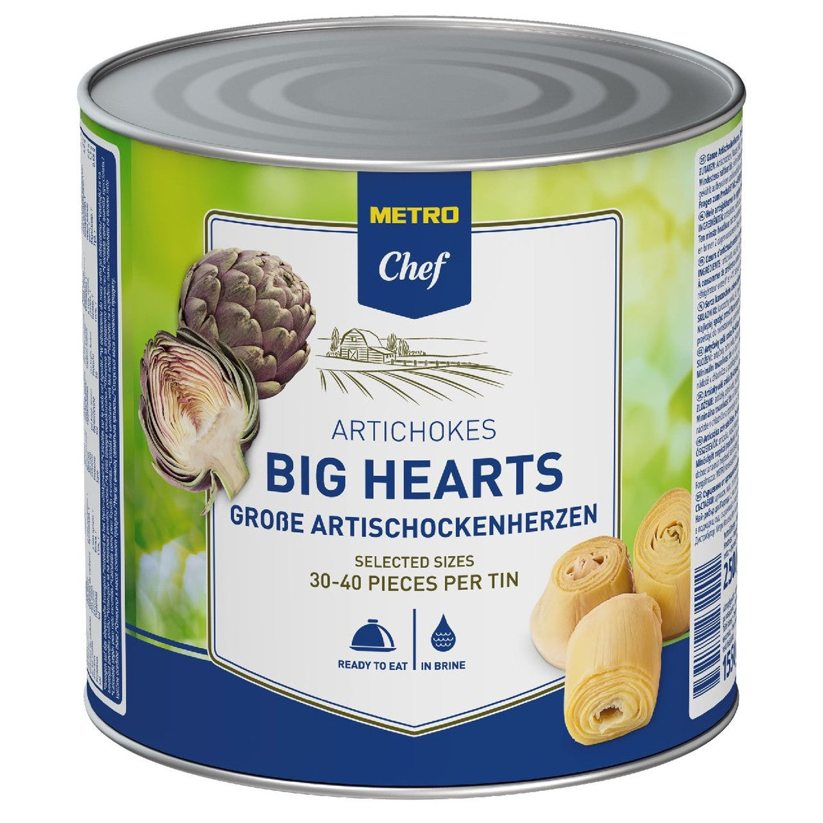Artichoke Whole 2.65 l