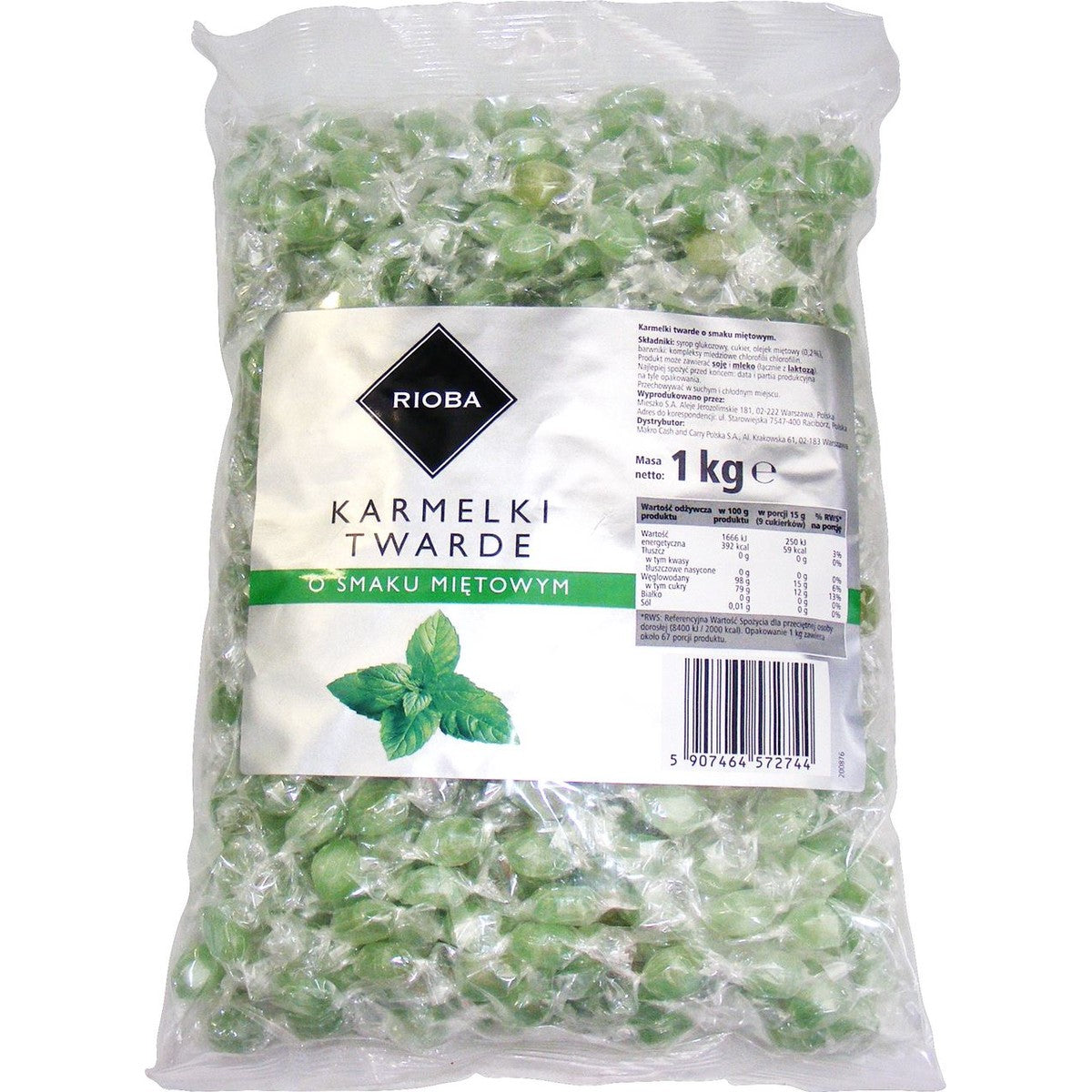 RIOBA Mint Candies 1 kg