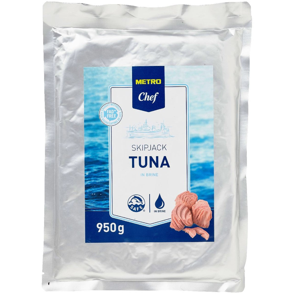 Tuna pieces in Water pouch 1 kg