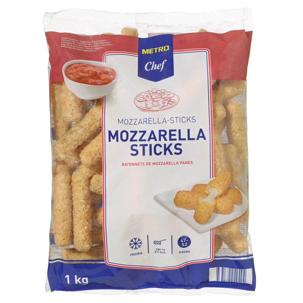 Mozzarella Sticks 1 kg