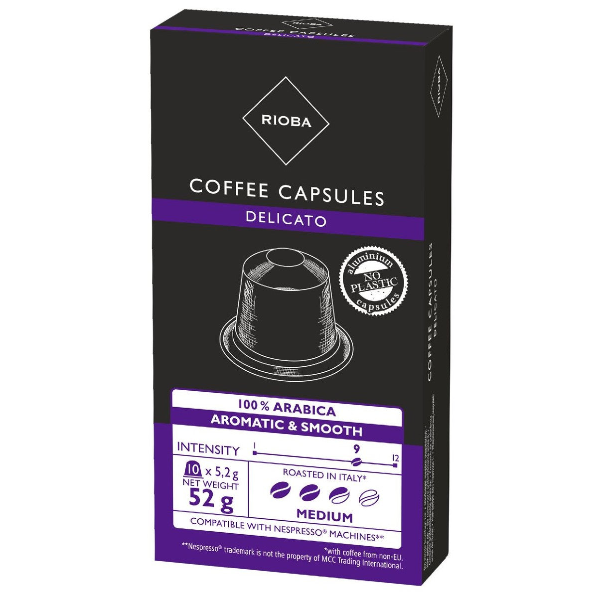 RIOBA Nespresso Delicato 10 pieces