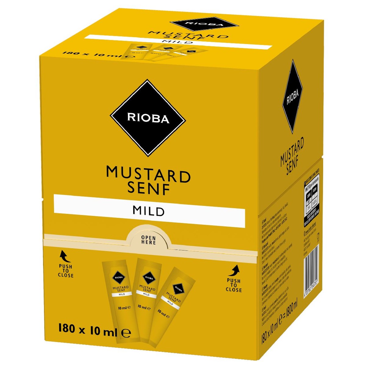 RIOBA Mustard Sachets 180 x 10 ml