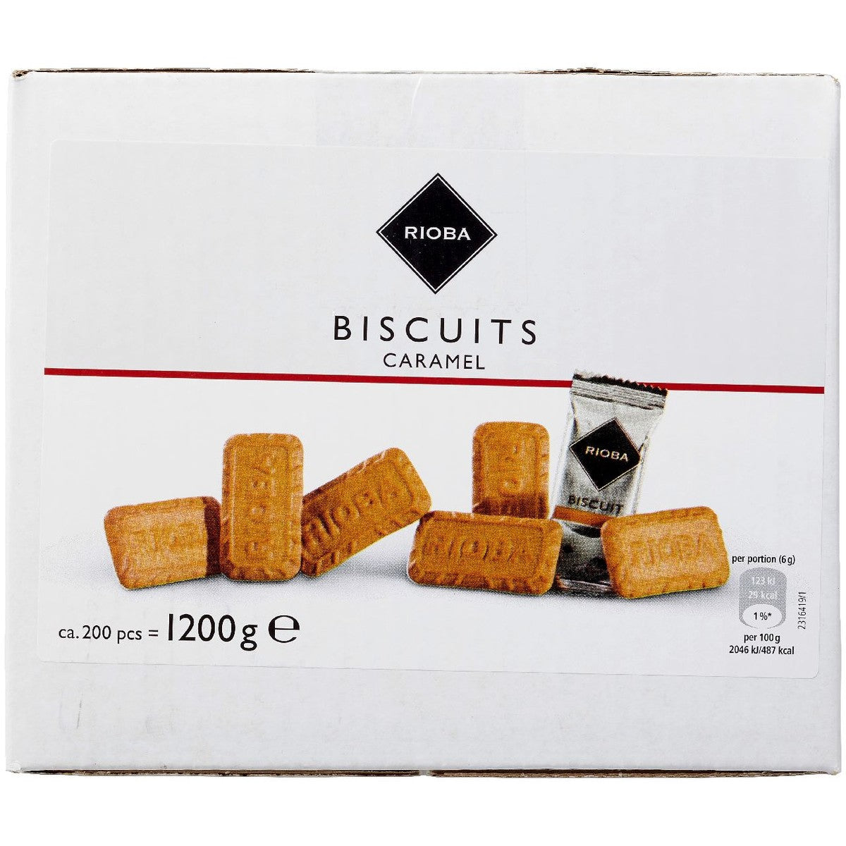 RIOBA Coffee biscuit 200 pieces 200 g