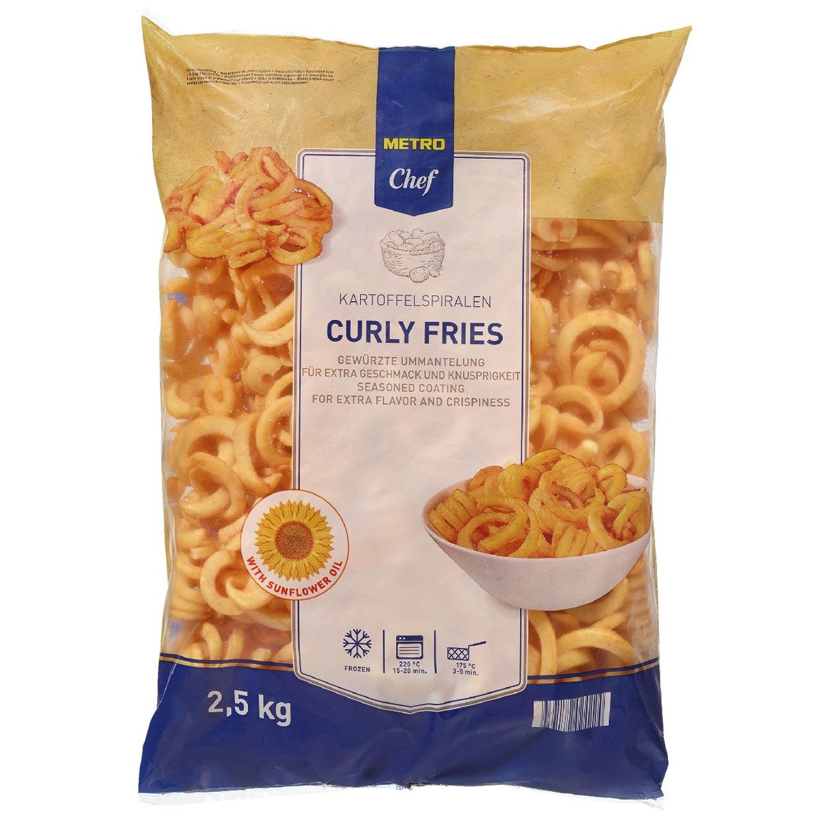 Curly Fries 2.5 kg