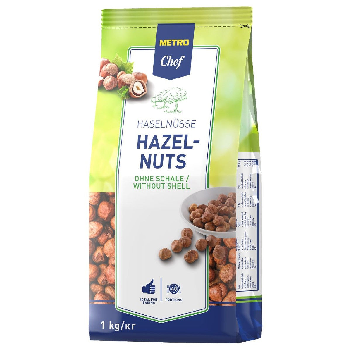 Hazelnuts Without Shell Natural 1 kg