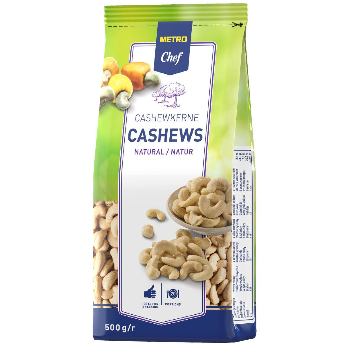 Cashew nuts 500 g