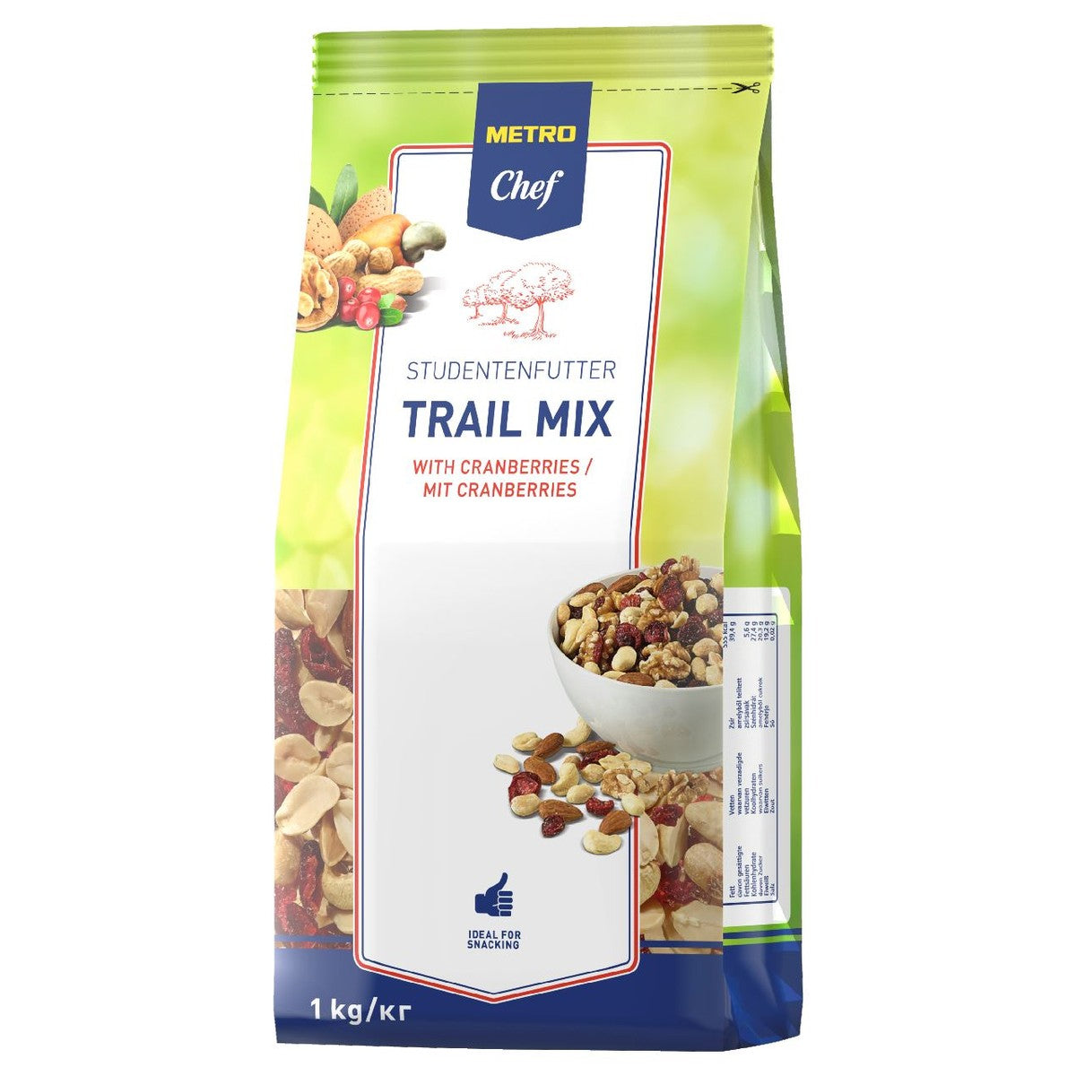 Trail Mix Cranberries 1 kg
