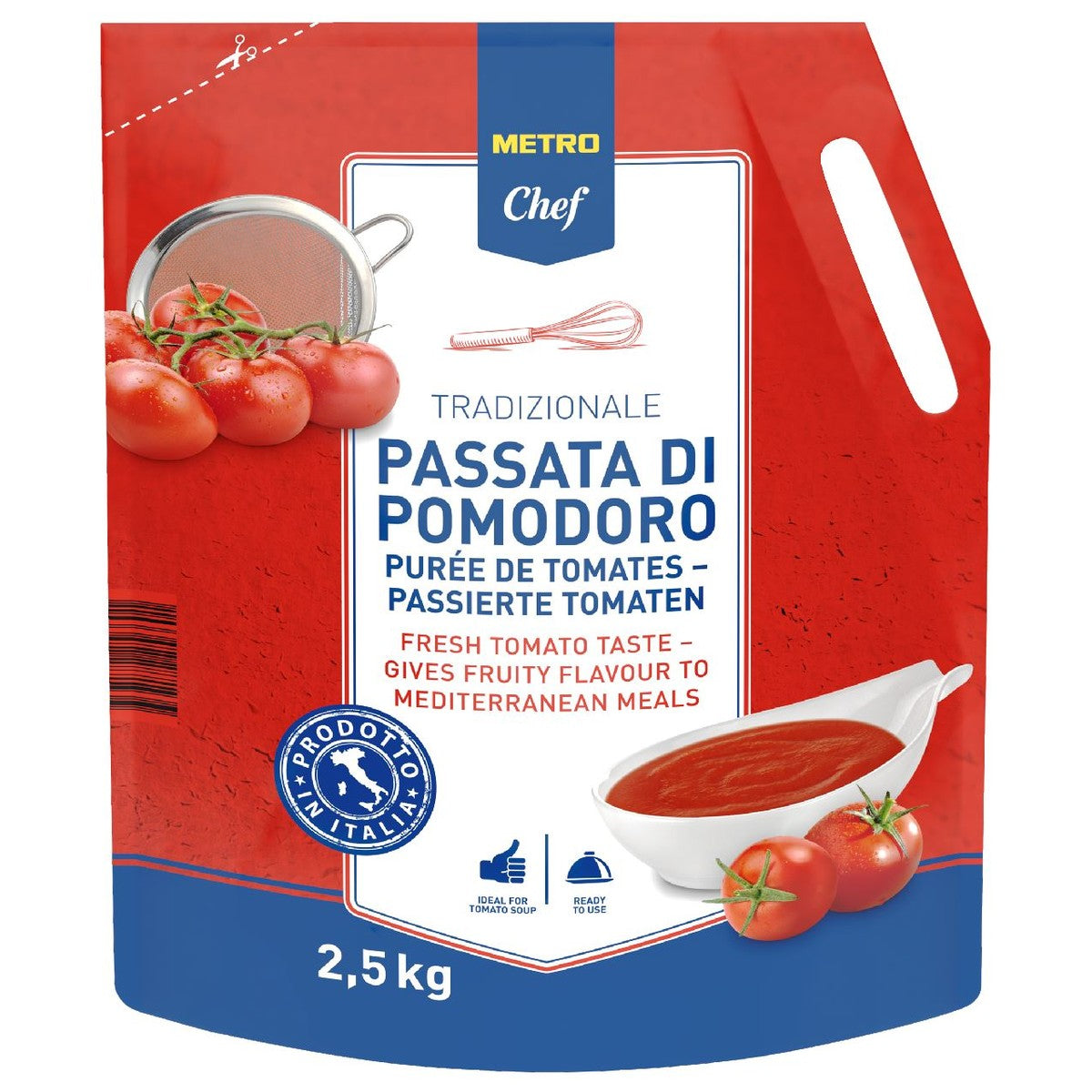 Tomato Passata bag 2.5 kg