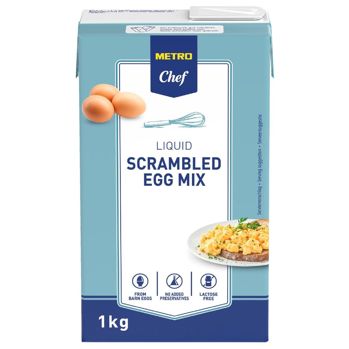 Free-range scrambled eggs 1 kg