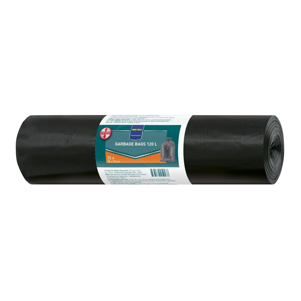 METRO PROFESSIONAL Garbage bag 120 l 25 pieces Extra strong