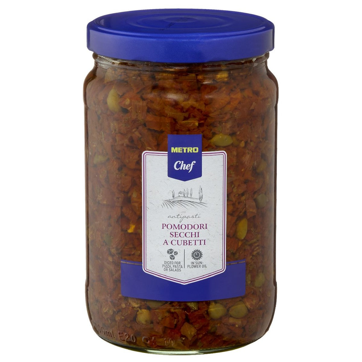 Dried Tomato Pieces 1.7 l