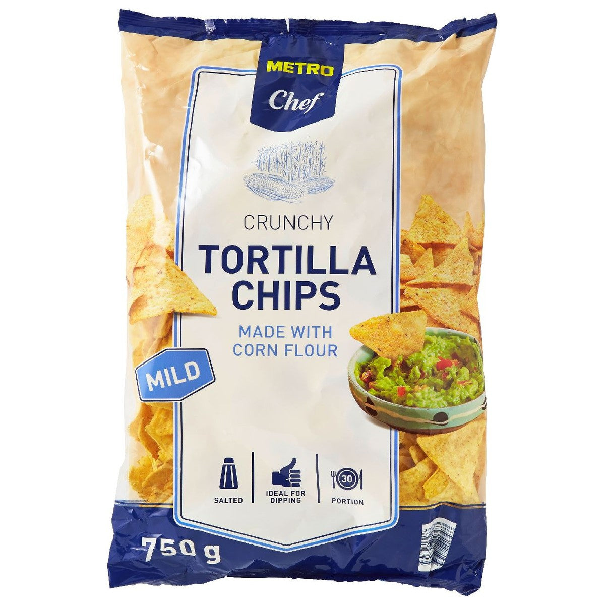 Tortilla chips mild 750 g