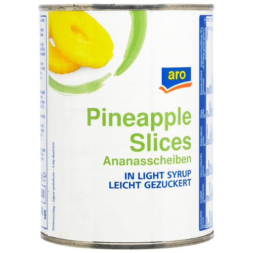 aro Pineapple slices in light syrup 580 ml