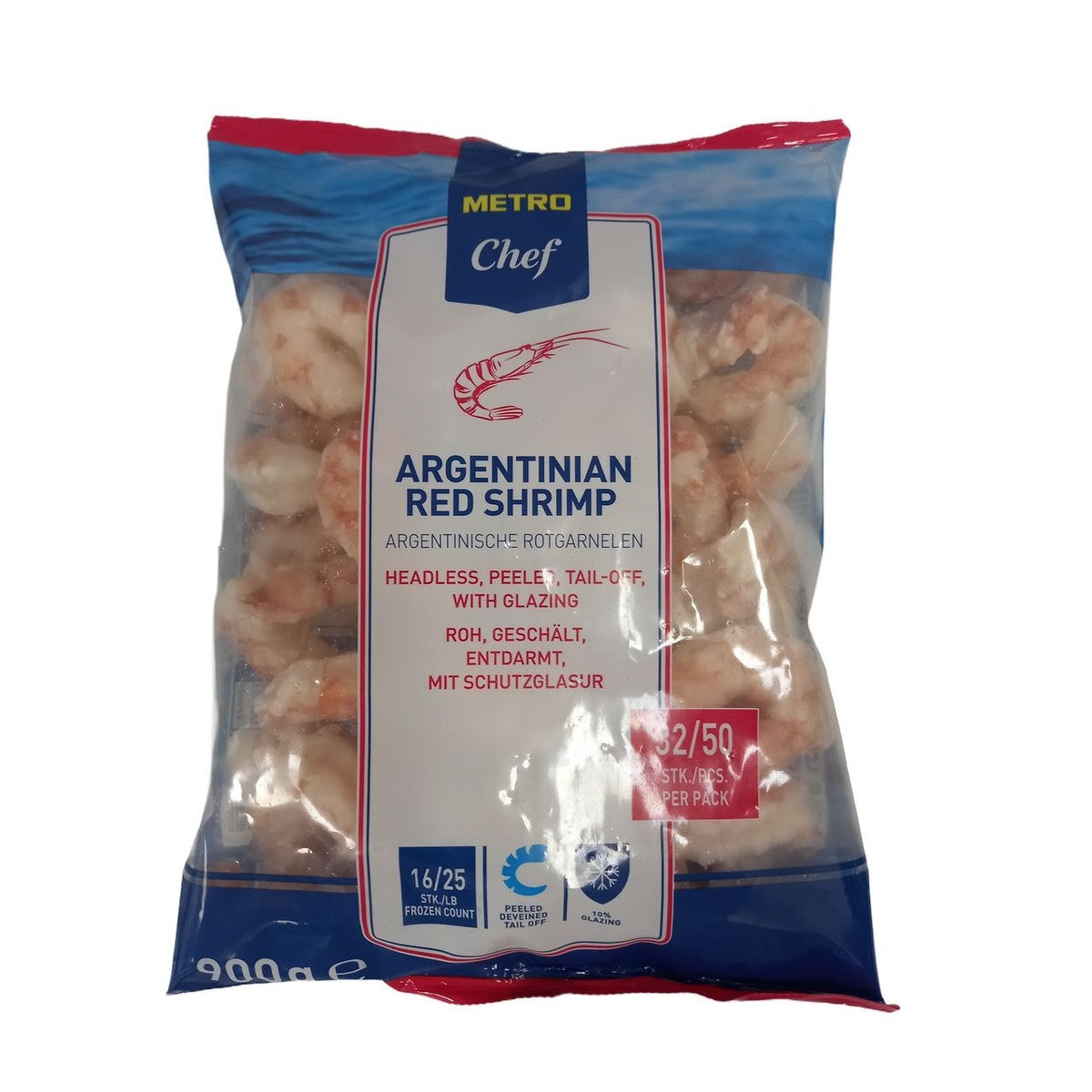 Argentinian Shrimp P&D 16/20 900 g