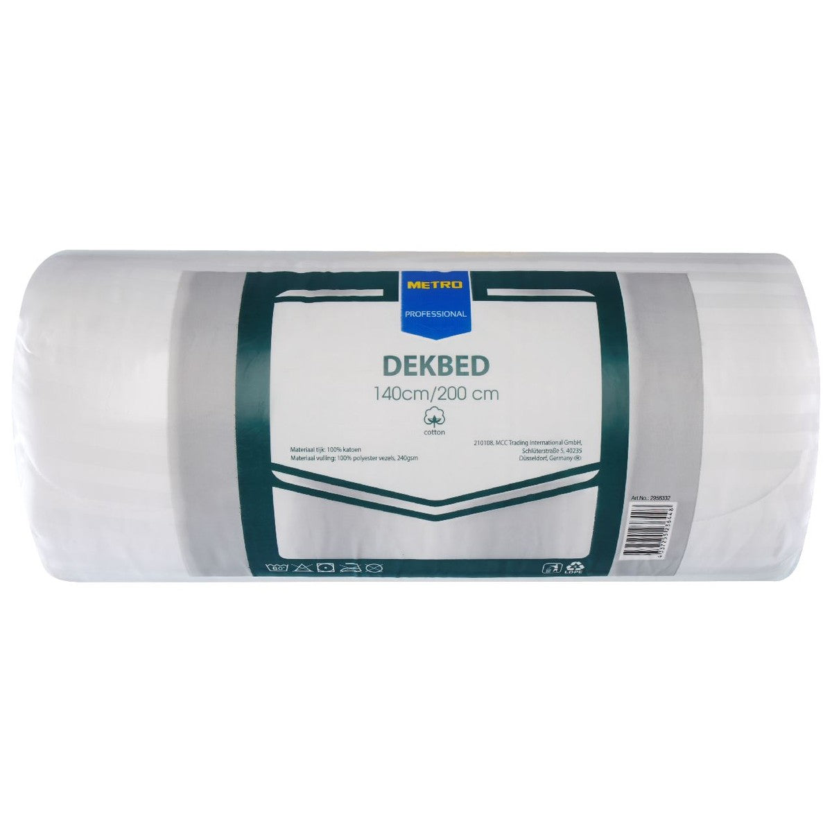 METRO PROFESSIONAL Duvet Satin Str 140 x 200