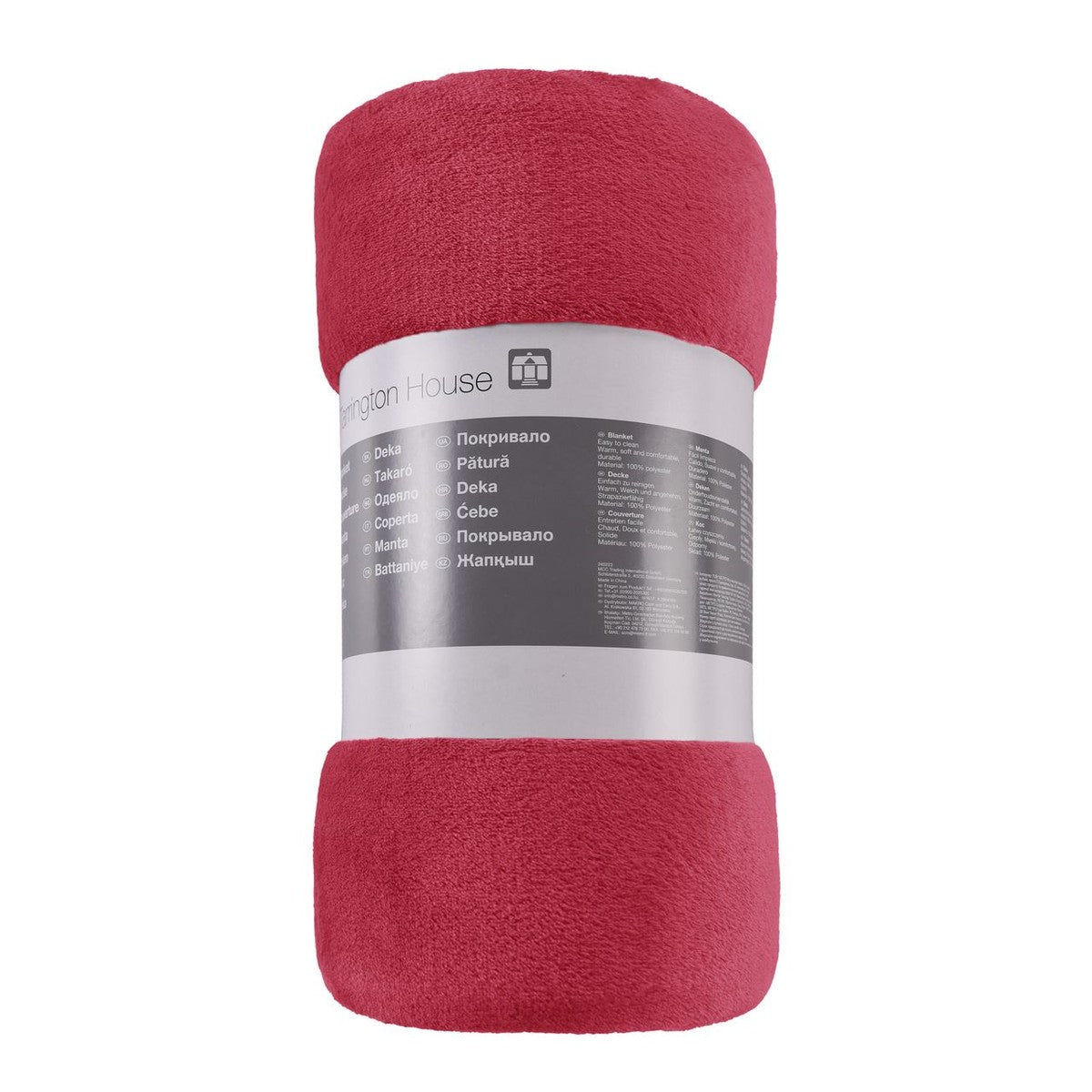 TARRINGTON HOUSE Coral Fleece Plaid 150 x 200 Rz