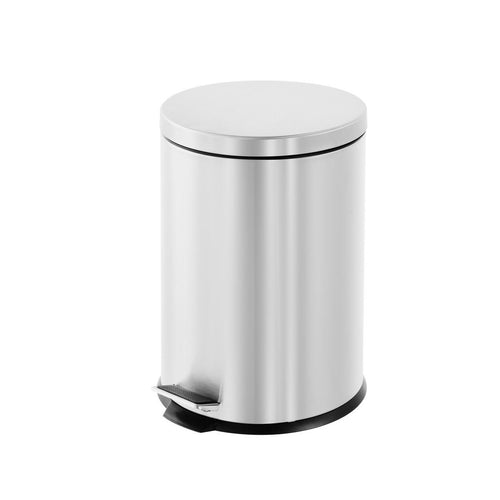 aro stainless steel pedal bin 20 l