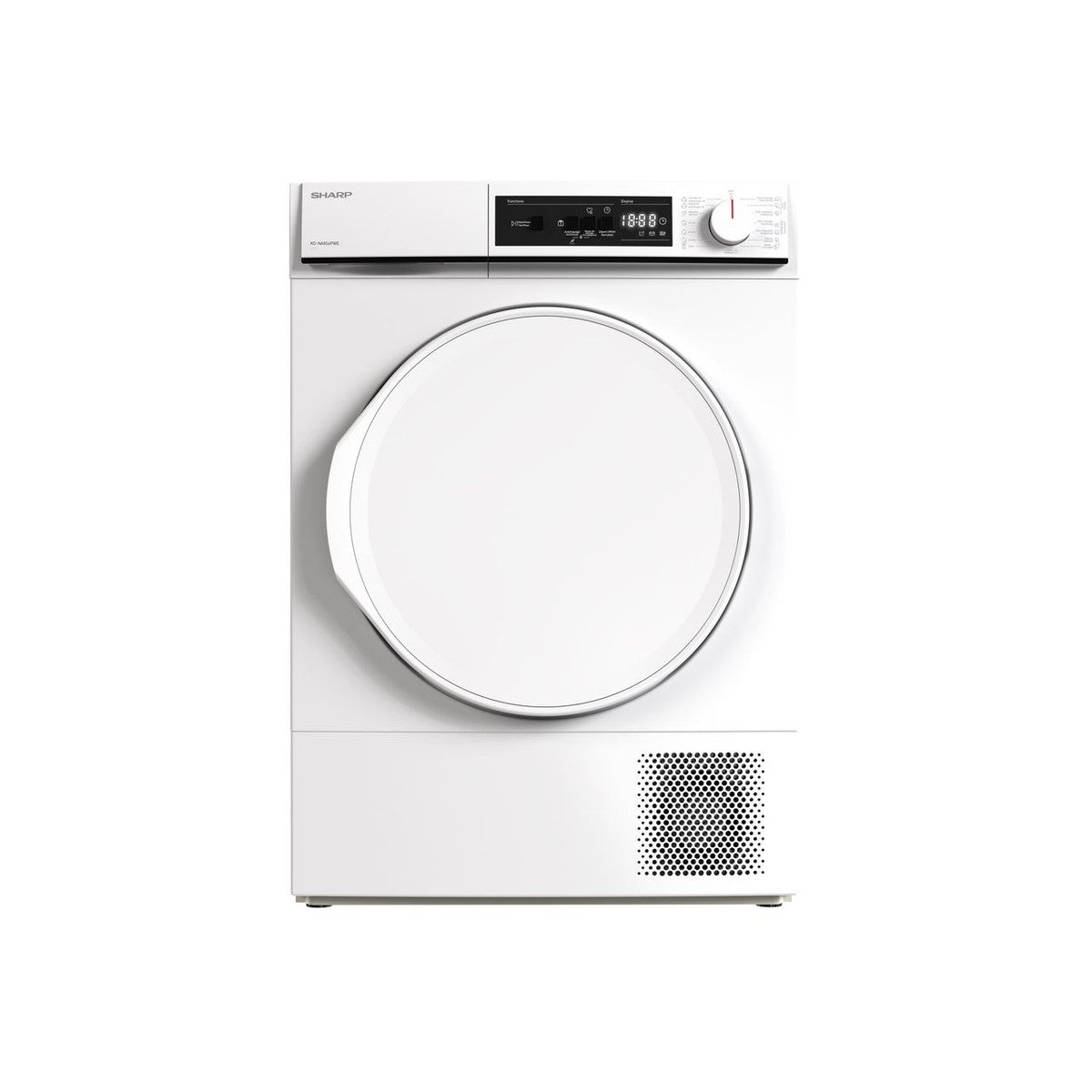 SHARP Kdna8S6Pwebe Heat Pump Dryer
