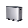 TARRINGTON HOUSE Ss Recycle Step Bin 3 x 14 l