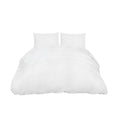 METRO PROFESSIONAL Duvet cover Satin Str White 200 x 200