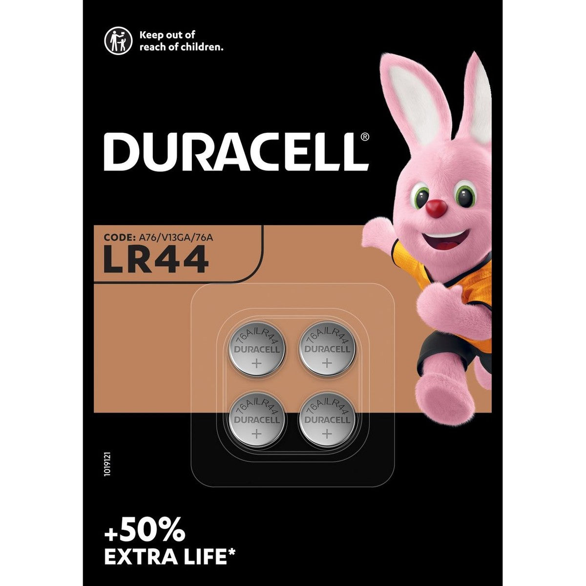 DURACELL LR44 4 pieces
