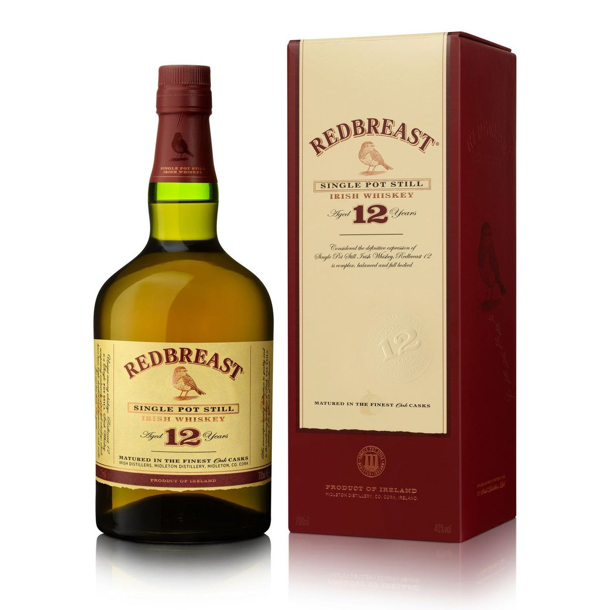 Redbreast 12 Year Old 70cl 40%