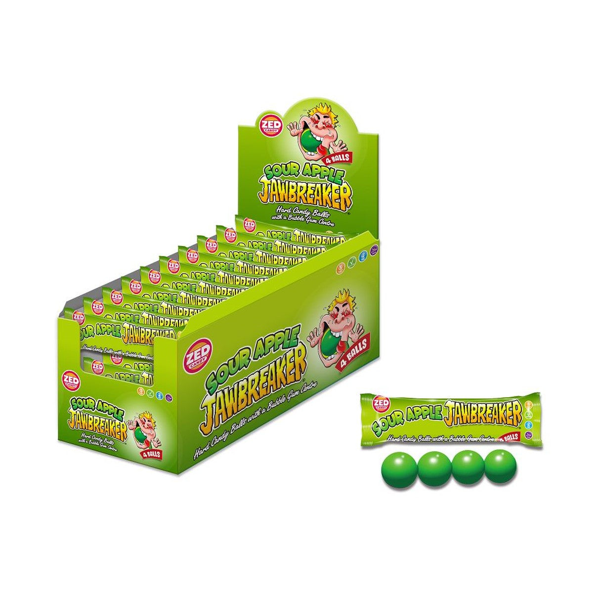 Starsweets Jawbreakers Sour 40 x 4-pack 33 g