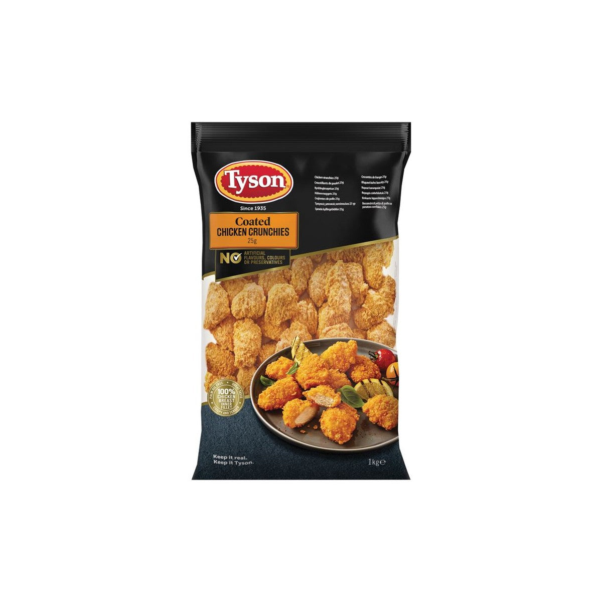 Tyson Chicken Crunchies 1kg