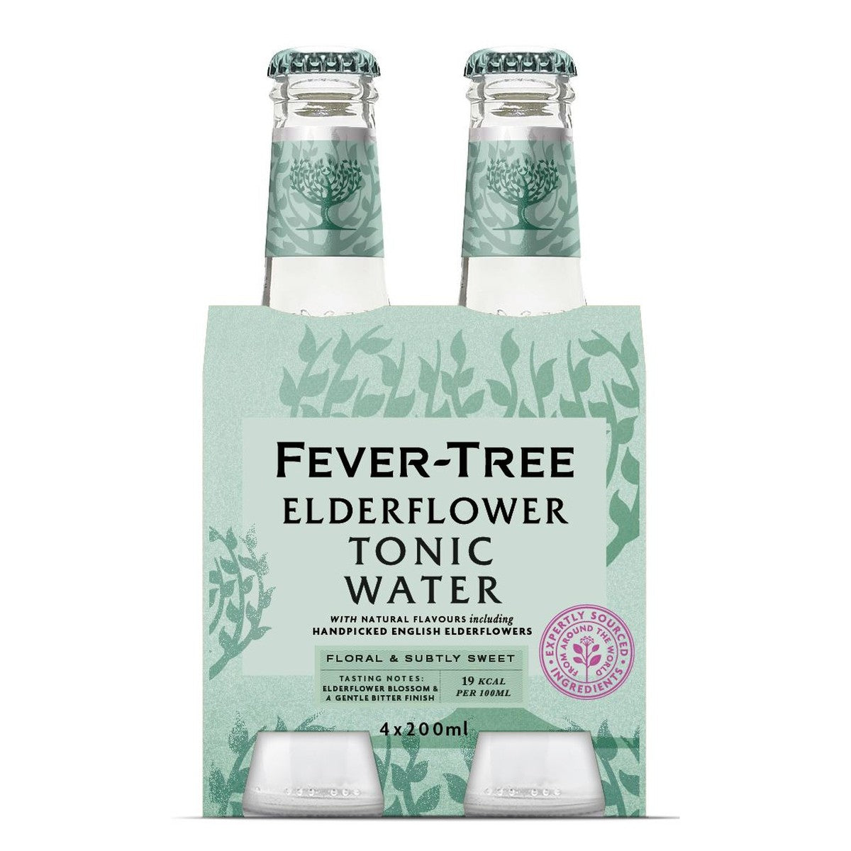 Fever-Tree Elderflower Tonic Water 4 x 20 cl