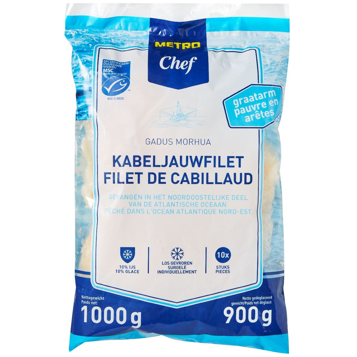 MSC Cod fillet 1 kg