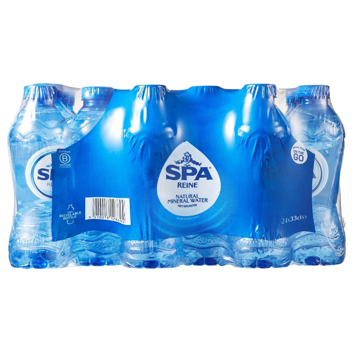 SPA Pure Natural Mineral Water Carbon-free 24 x 33 cl