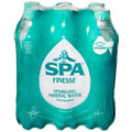 SPA Finesse Natural Light Sparkling Mineral Water 6 x 50 cl